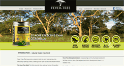 Desktop Screenshot of fever-tree.co.za