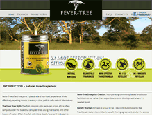 Tablet Screenshot of fever-tree.co.za